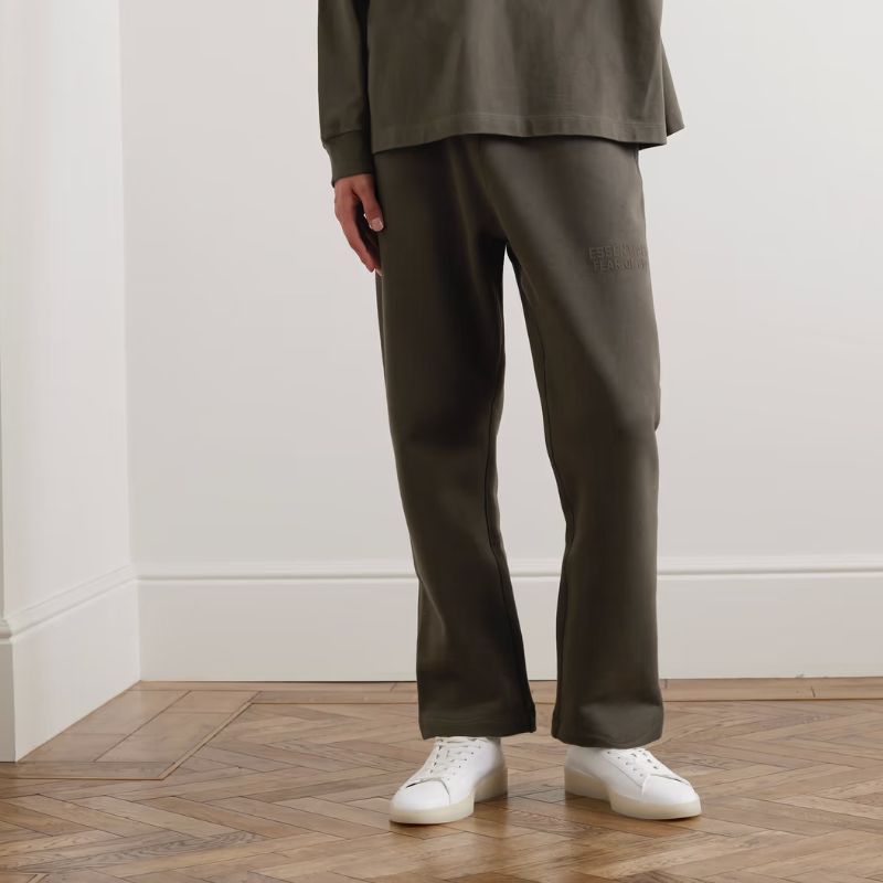 ESSENTIALS FOG 2023 春夏新款推薦: Tapered Logo-Appliquéd Cotton-Blend Jersey Sweatpants