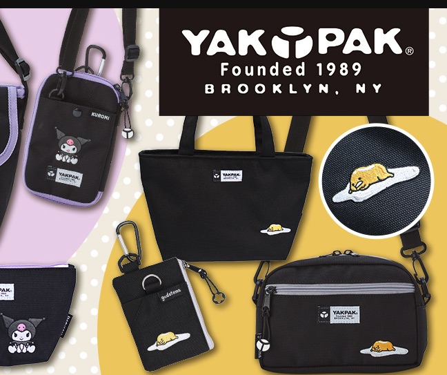日本三麗鷗官網: Sanrio x YAKPAK包款聯乘系列