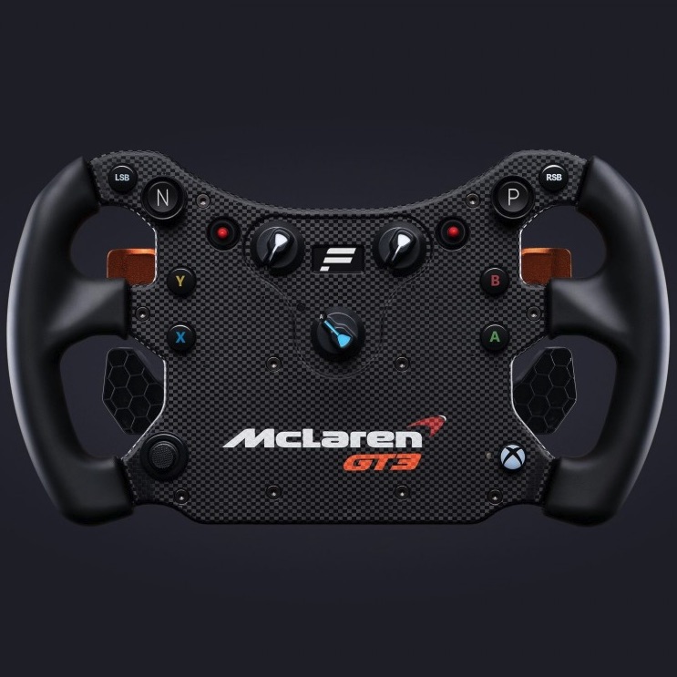Fanatec賽車方向盤和配件推薦 - Csl Elite Steering Wheel Mclaren Gt3 v2