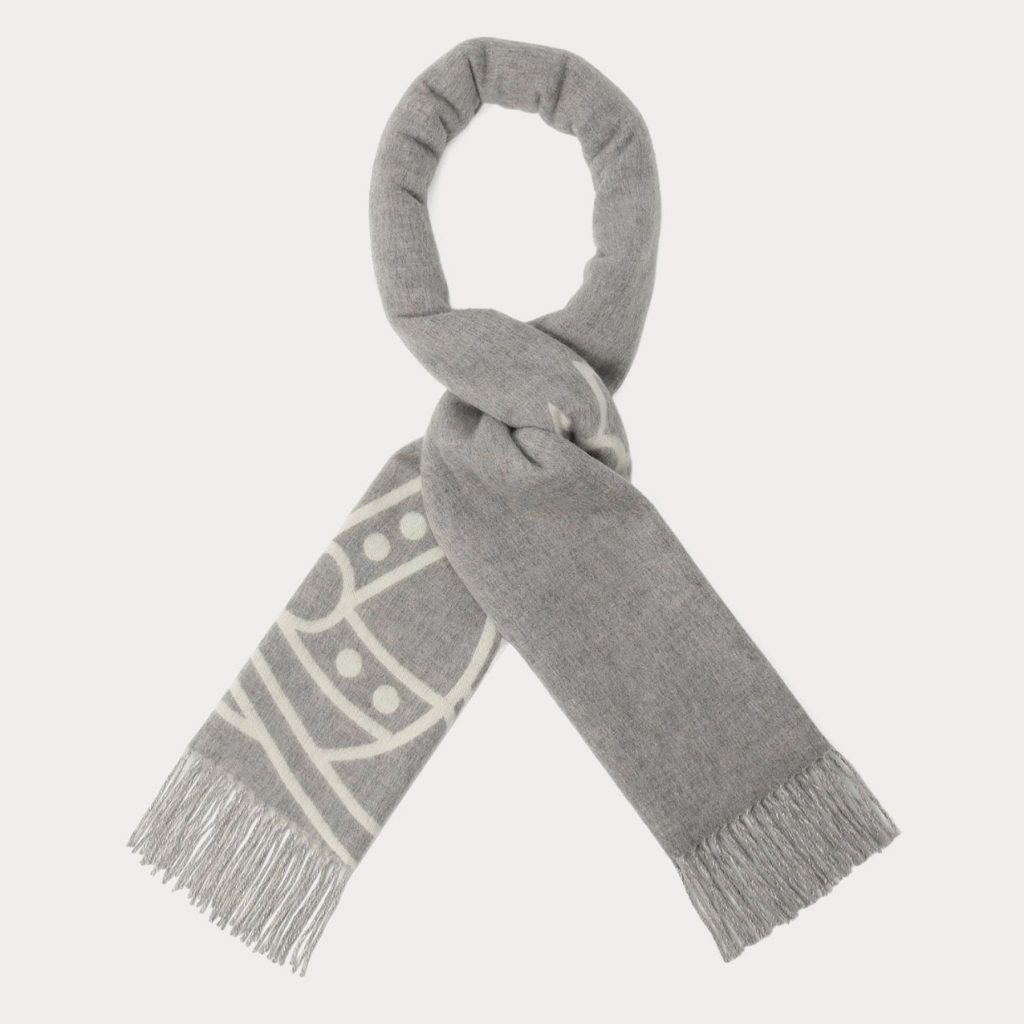 名牌入門圍巾推薦: Vivienne Westwood - 日版雙面羊毛圍巾