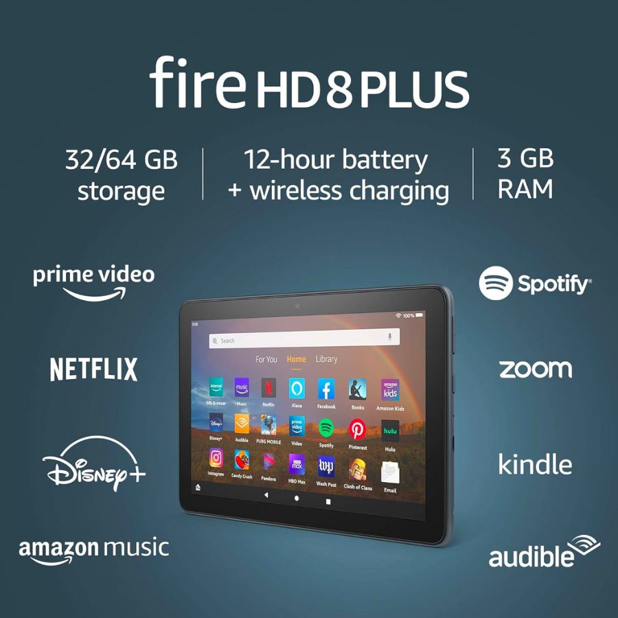 Amazon Fire HD 8 Plus tablet (64GB)