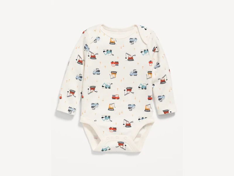 Old Navy Long-Sleeve Printed Bodysuit for Baby