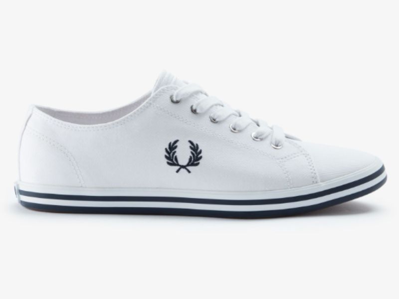 Fred Perry Kingston 帆布小白鞋