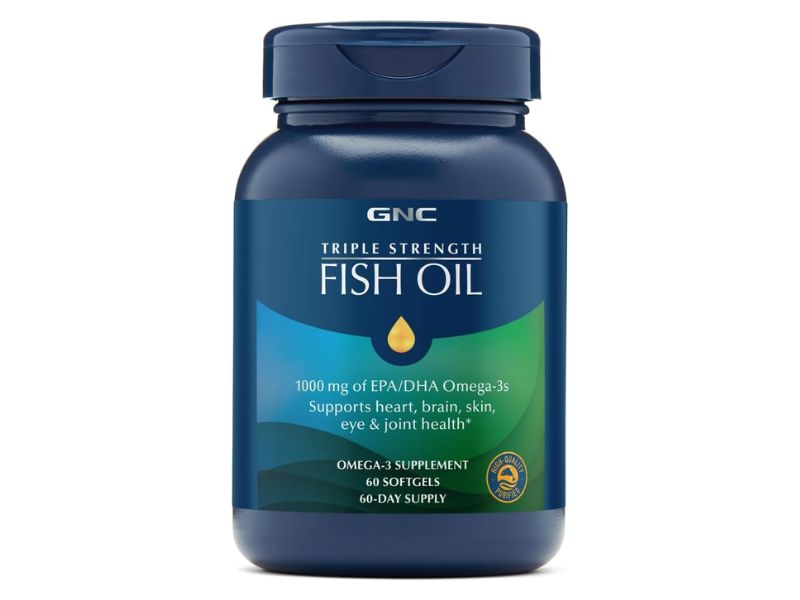 GNC 三倍強效 Omega-3 魚油 