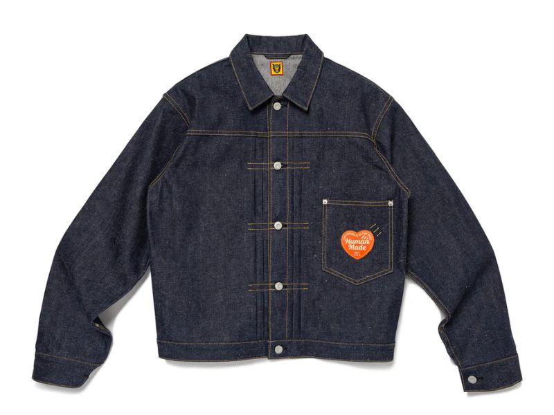 HUMAN MADE DENIM WORK JACKET PAST