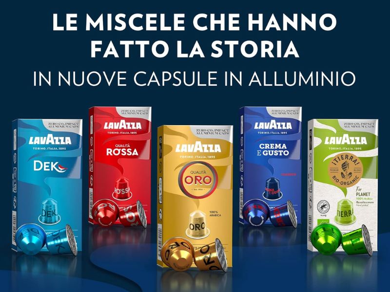 Lavazza 鋁製咖啡膠囊組合 100粒