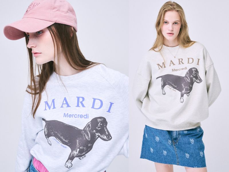 Mardi Mercredi Sweatshirt RAGLAN DDANJI