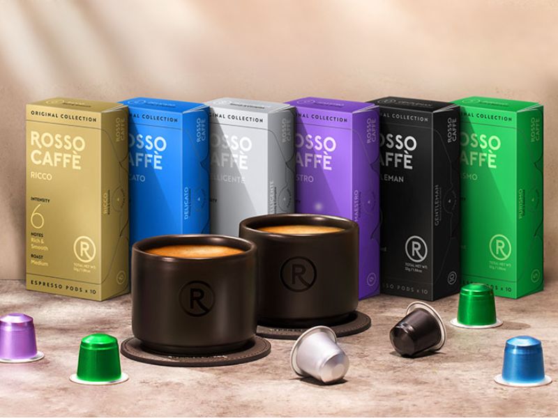 Rosso Caffe Nespresso 兼容咖啡膠囊 60粒