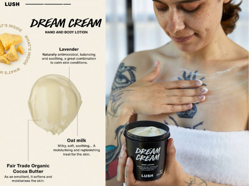 Lush Dream Cream Body Lotion 夢想成真潤膚乳(240g)